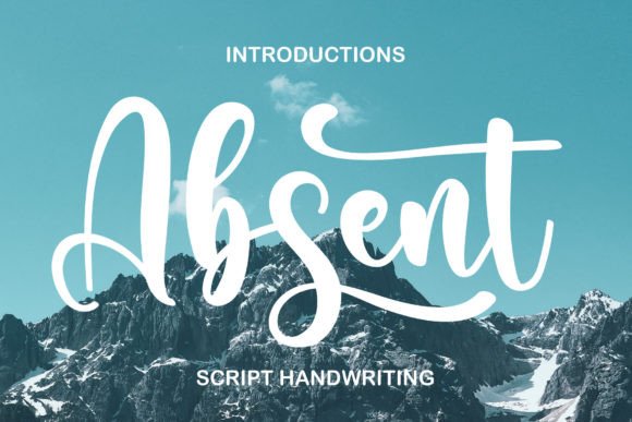 Absent: A Handwritten Font That Makes Your Brand Feel Warm & Real