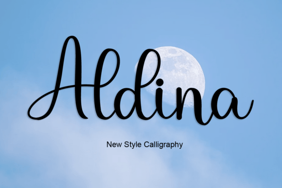 Aldina: A Sweet, Friendly Handwritten Font for Real Business Branding