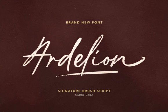Ardelion: A Thoughtful Script Font for Editorial Warmth