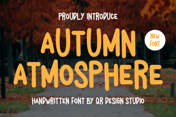 Autumn Atmosphere: A Handwritten Font That Breathes Life Into Editorial Design