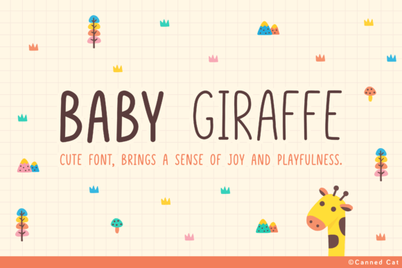 Baby Giraffe: A Thoughtful Display Typeface for Gentle Editorial Moments