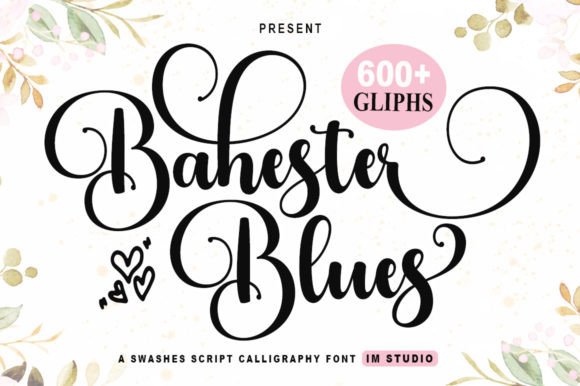 Bahester Blues: A Handwritten Font That Elevates Real Small Business Branding