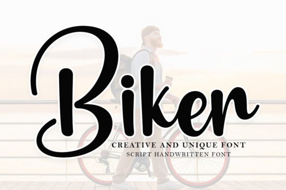 Biker: A Friendly Handwritten Font for Digital Branding