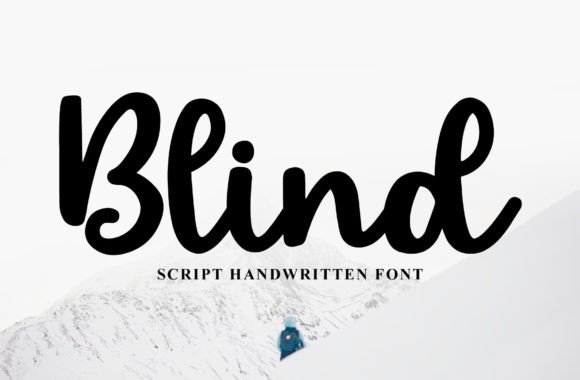 Blind: A Handwritten Typeface That Elevates Digital Branding