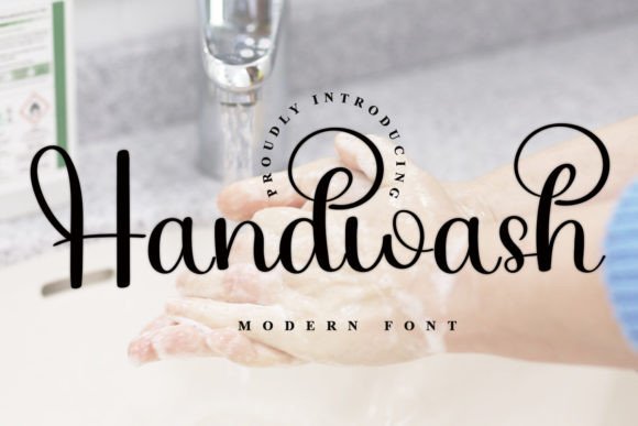 Handwash Font: A Fresh, Friendly Script for Small Business Branding