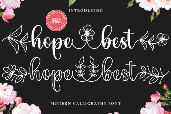 Hope Best: A Joyful Handwritten Script Font for Editorial Design