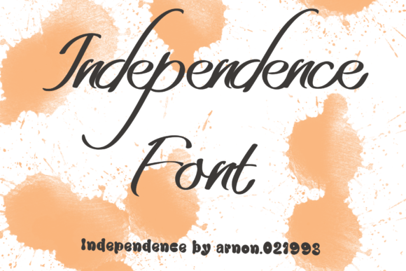 Independence Handwritten Font for Scroll-Stopping Brand Content