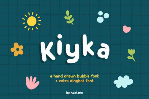 Kiyka: A Hand-Drawn Script Font That Feels Like a Warm Invitation