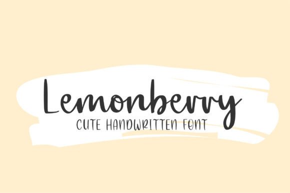 Lemonberry: A Thoughtful Script Font for Editorial Warmth