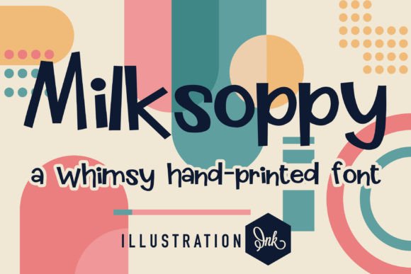 Milksoppy: A Whimsical Handwritten Font That Feels Like a Smile