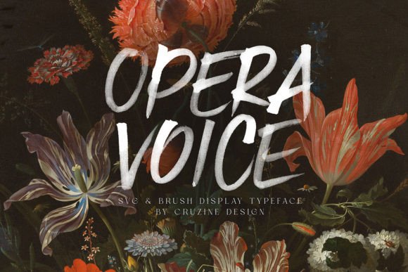 Opera Voice: A Confident Handwritten Typeface for Editorial Moments