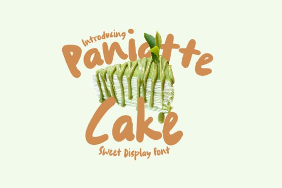 Paniatte Cake: A Sweet, Editorial Script Font for Modern Publishing