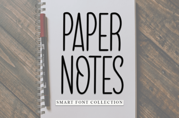 Paper Notes: A Friendly Handwritten Font for Digital Branding
