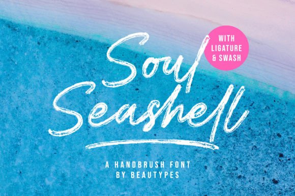 Soul Seashell: A Handwritten Script Font That Feels Like Summer in Every Stroke