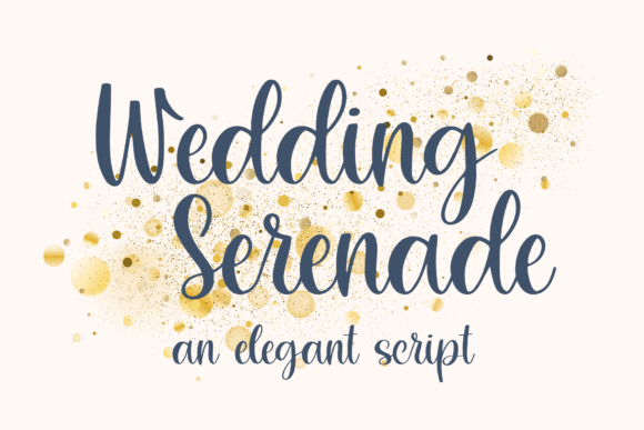 Wedding Serenade: A Script Font That Speaks Before You Do